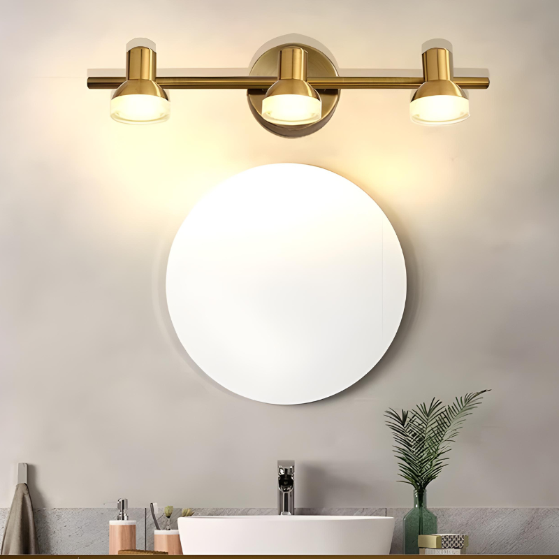 Applique Murale Salle de Bain LED Rotative Moderne