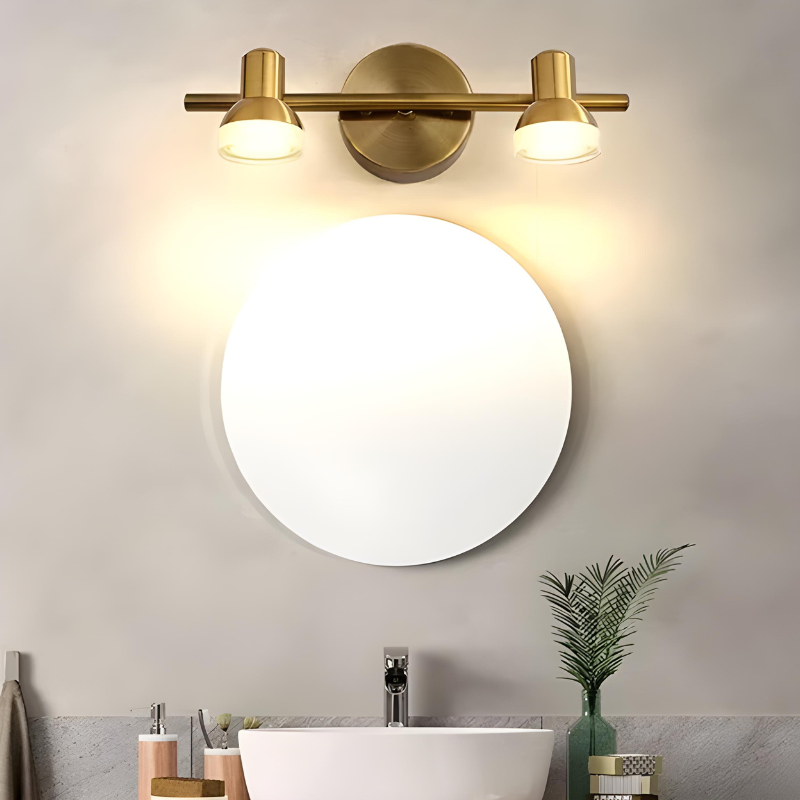 Applique Murale Salle de Bain LED Rotative Moderne