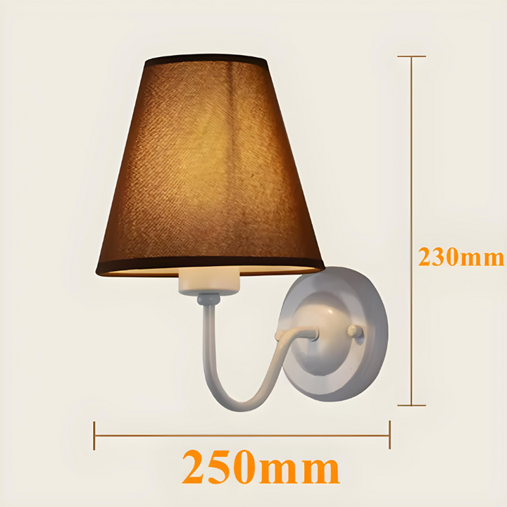 Applique Murale Chambre Vintage Scandinave en Tissu