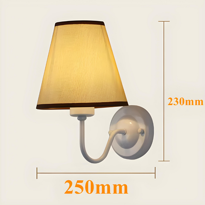 Applique Murale Chambre Vintage Scandinave en Tissu