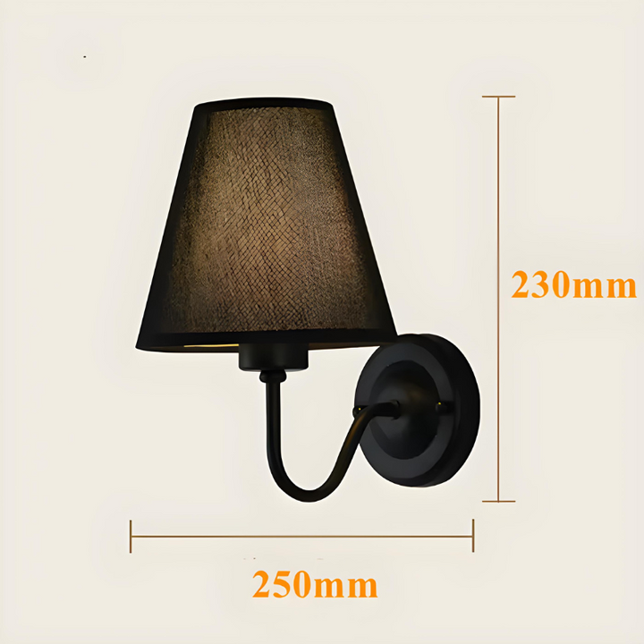 Applique Murale Chambre Vintage Scandinave en Tissu