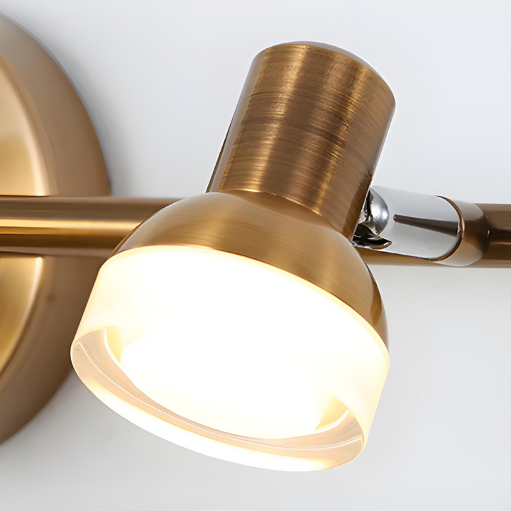 Applique Murale Salle de Bain LED Rotative Moderne