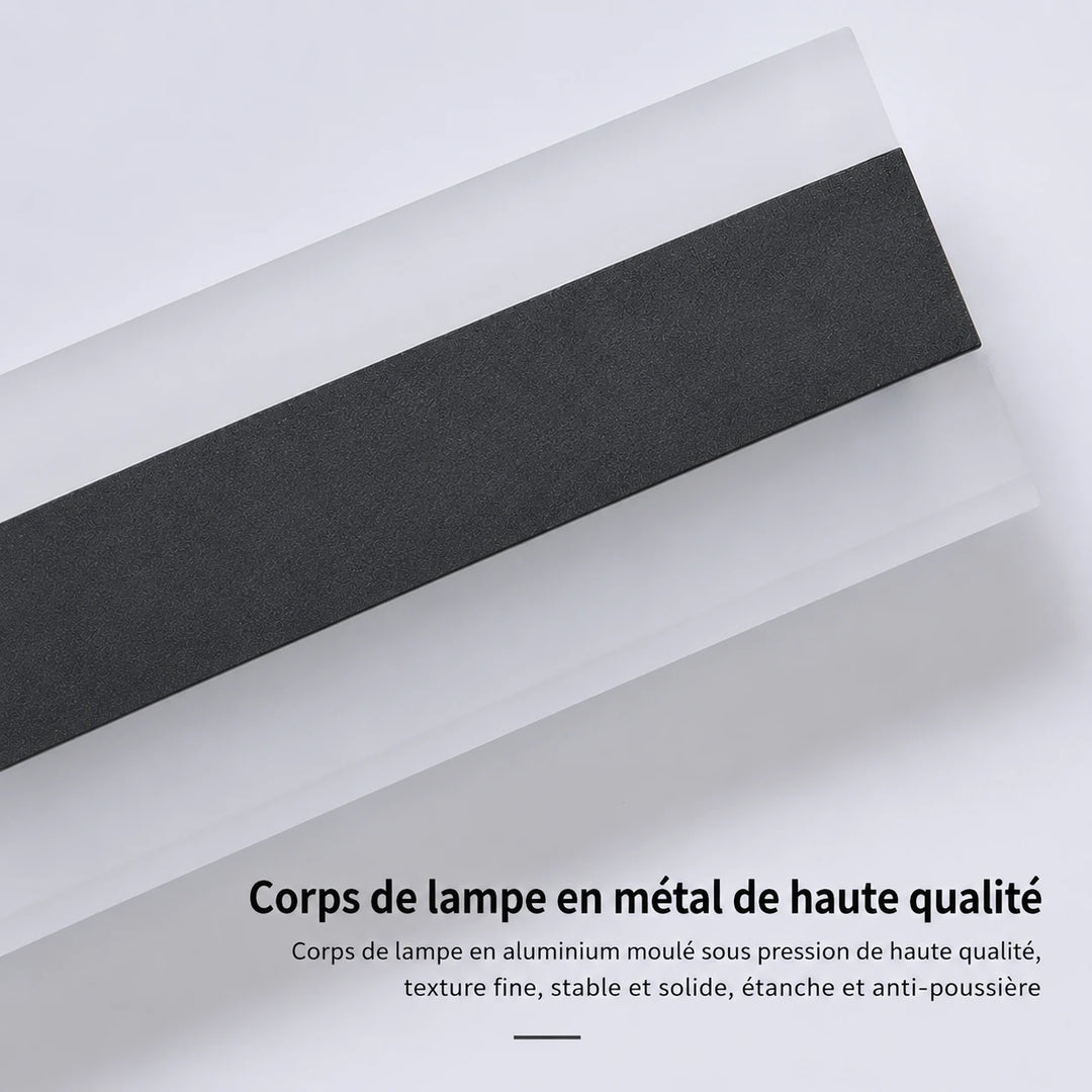 Applique Murale Anthracite avec Détecteur de Mouvement | Éclairage Extérieur Design