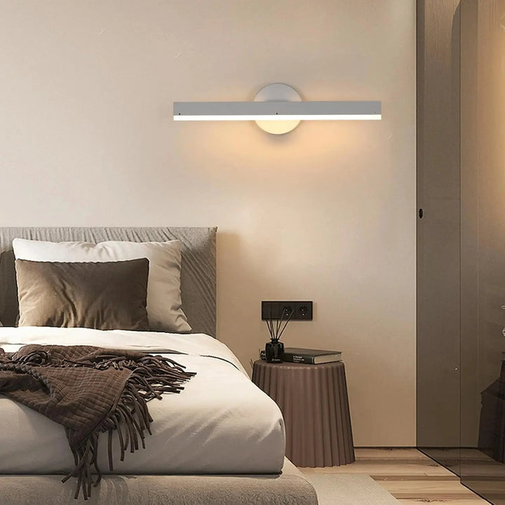 Applique Murale LED Orientable 360° | Noir ou Blanc
