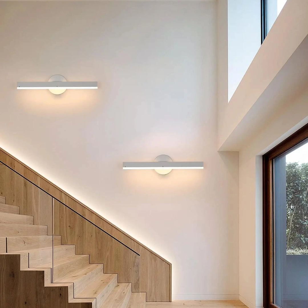 Applique Murale LED Orientable 360° | Noir ou Blanc