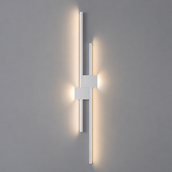 Applique Murale LED Linéaire | Lumière Architecturale Épurée | Noir ou Blanc