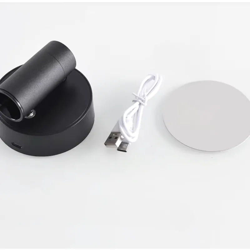 Applique murale LED sans fil Luminaire Essenza avec interrupteur, intensité variable et base magnétique, éclairage moderne.