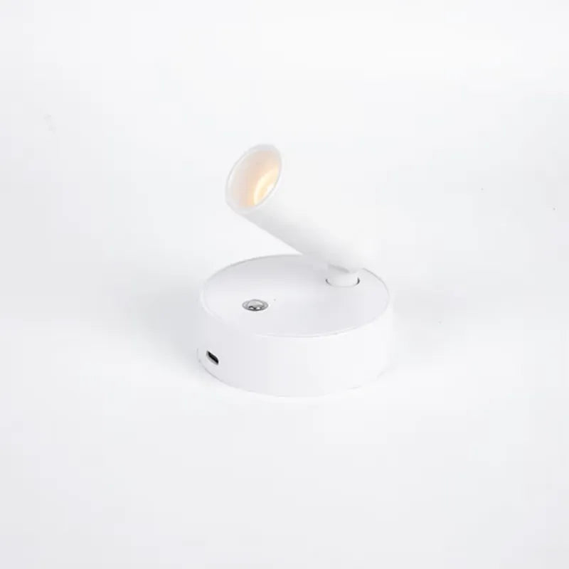 Applique murale LED sans fil Luminaire Essenza avec interrupteur, intensité variable et base magnétique, éclairage moderne.