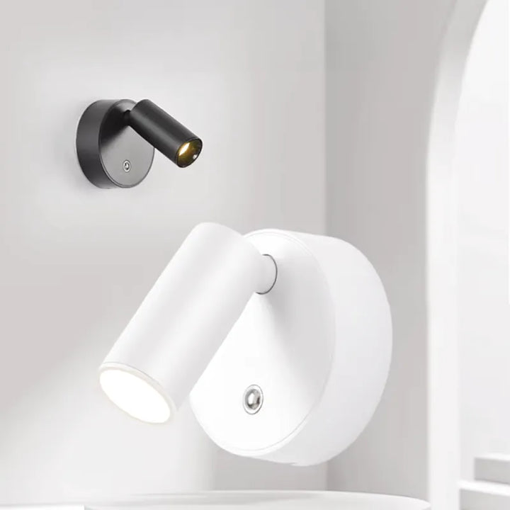 Applique murale LED sans fil Luminaire Essenza avec interrupteur, intensité variable, base magnétique, lumière blanc chaud 2700-3500K