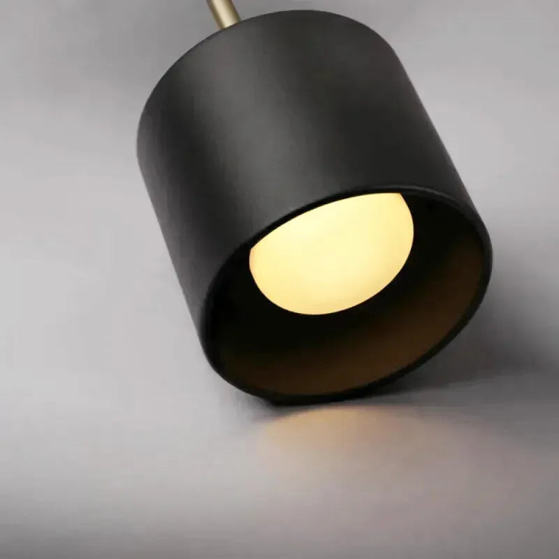 Applique murale LED Luminaire Essenza, design luxueux, noir et blanc, lumière chaude 2700-3500K, moderne et élégante