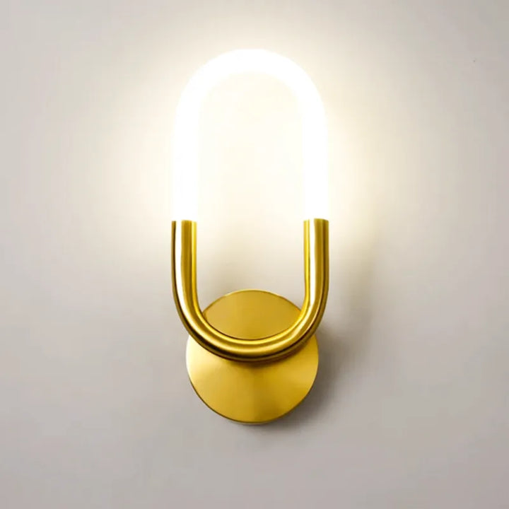 Applique murale LED classique minimaliste Aura Nordique de Luminaire Essenza, blanc chaud, 33 cm, lumière douce 2700-3500K