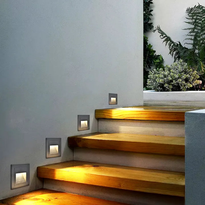 Applique murale LED Luminaire Essenza pour couloir et escalier, noir ou blanc, lumière chaude 2700-3500K, intérieur moderne