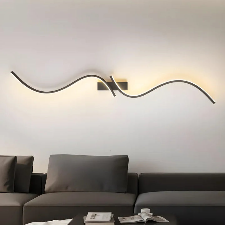 Applique murale LED élégante, moderne, minimaliste et décorative de Luminaire Essenza, éclairage d’intérieur sophistiqué.