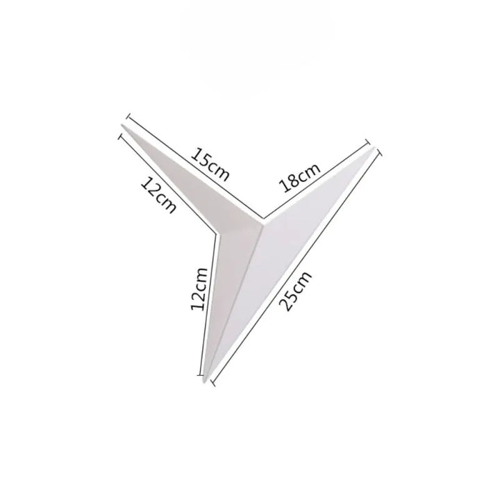 Applique murale LED étoile nordique Luminaire Essenza avec lumière blanche froide, design moderne pour intérieur.