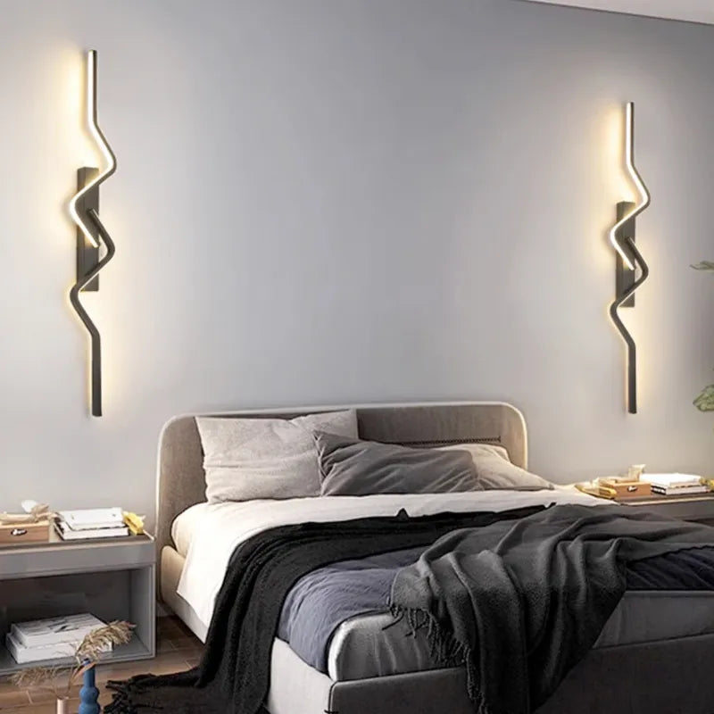 Applique murale LED longue de 80 cm Luminaire Essenza, design moderne et décoratif, blanc froid 5500-7000K, éclairage élégant