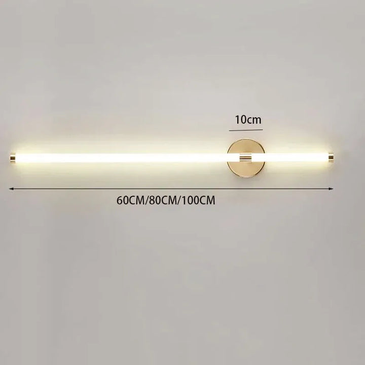 Applique murale LED minimaliste de luxe Luminaire Essenza avec design nordique, éclairage élégant et moderne pour intérieur.