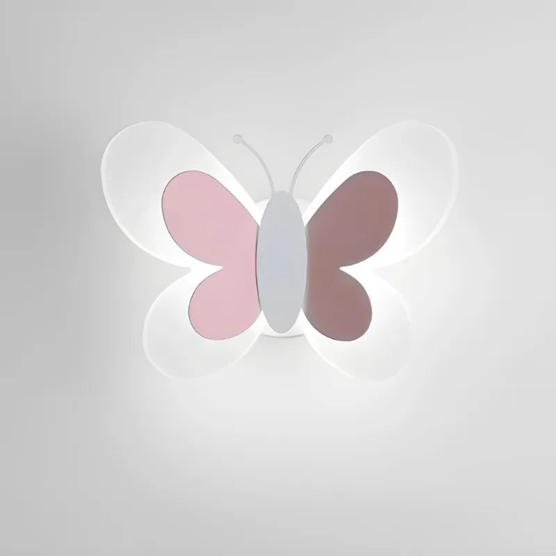 Applique murale LED moderne Papillon de Luminaire Essenza, type C, blanc froid, design élégant pour décoration intérieure.