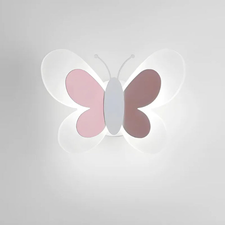 Applique murale LED moderne Papillon de Luminaire Essenza, type C, blanc froid, design élégant pour décoration intérieure.