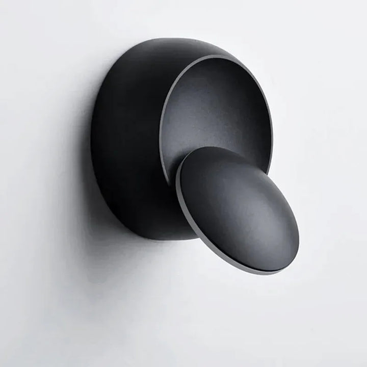 Applique murale LED rotative Luminaire Essenza, moderne et décorative, en noir ou blanc avec lumière chaude ou neutre, 3500K