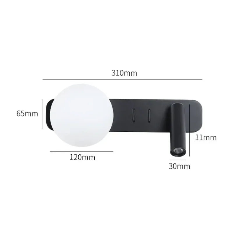 Applique murale LED rotative moderne de la marque Luminaire Essenza, avec design élégant et bras articulé pour un éclairage ajustable.