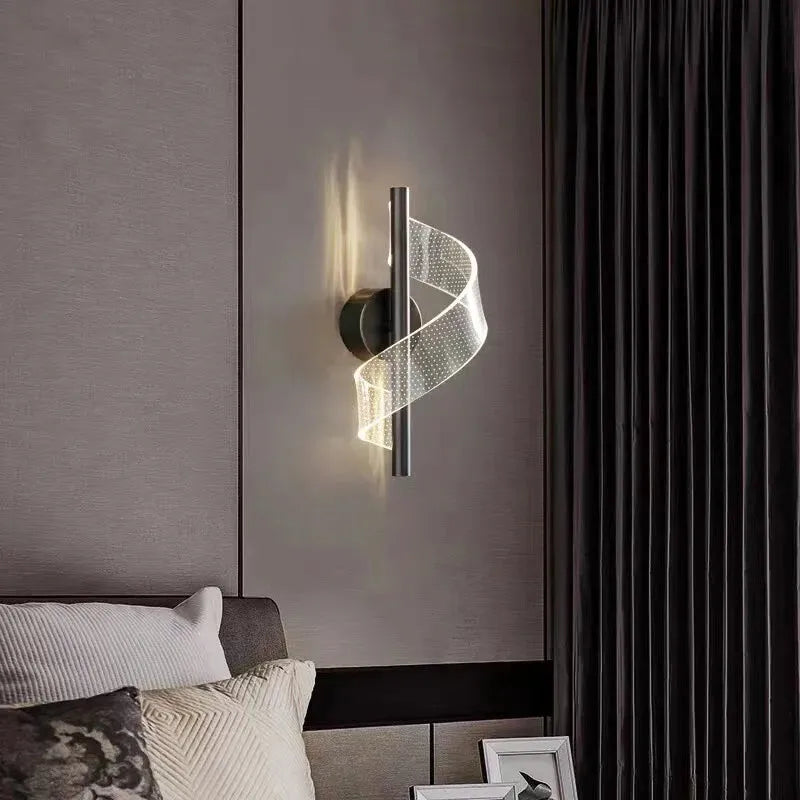 Applique murale LED rotative de style scandinave Luminaire Essenza, éclairage moderne et élégant pour la maison.